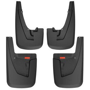 RAM 2500 Mud Guards - Front + Rear - Husky Liners - Custom Contoured - Black - `19-`22
